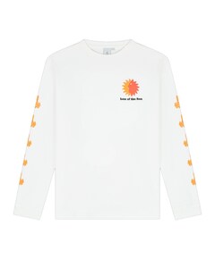 Heren longsleeve wit