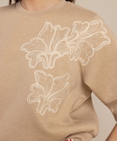 Dames sweater beige