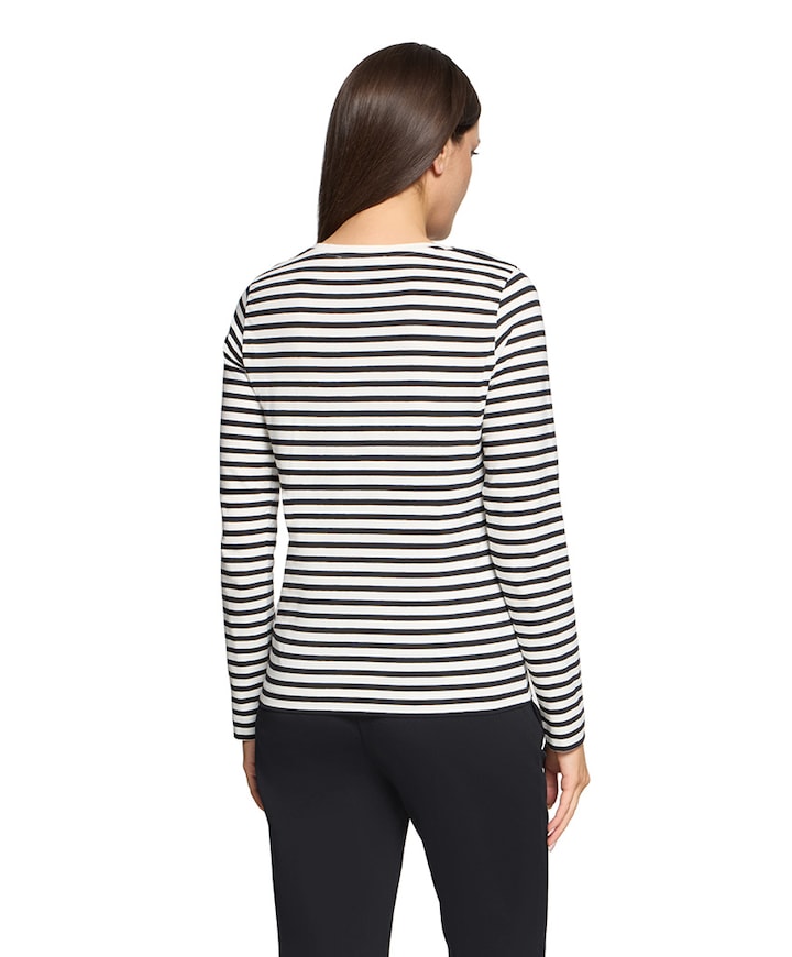 Dames longsleeve zwart