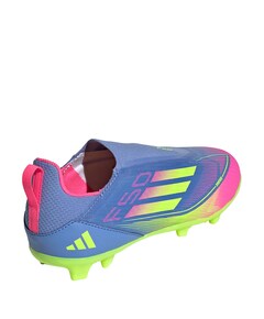 F50 League Ll Fg/mg J voetbalschoenen blauw