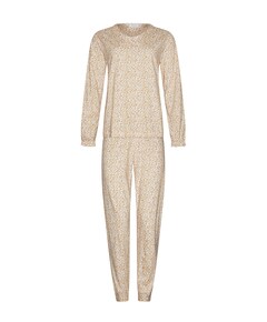 Dames pyjamaset beige