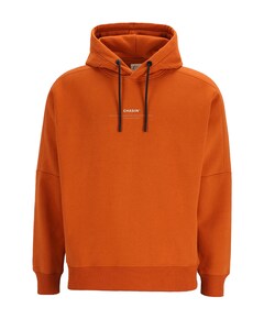 Heren hoodie oranje