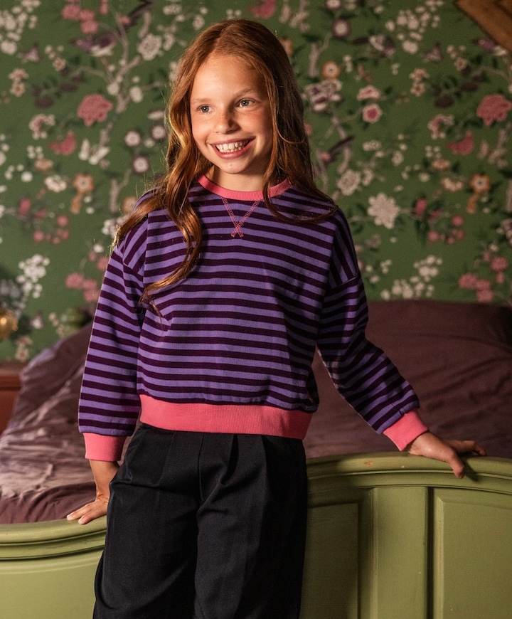 Meisjes sweater multicolor