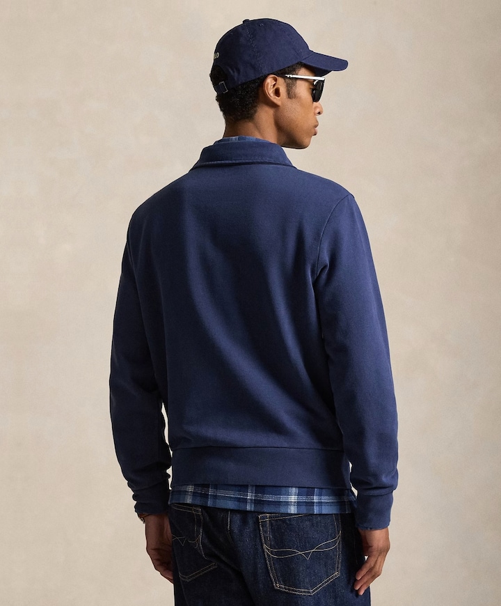 Heren sweater blauw