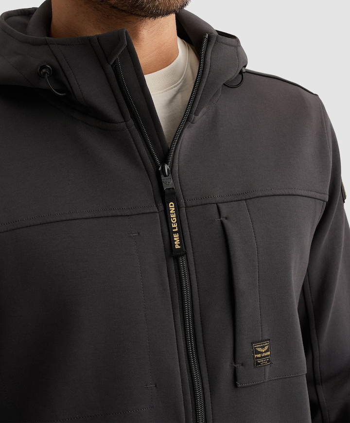 Heren vest grijs