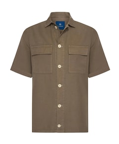 Heren overshirt bruin