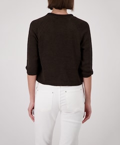 Dames vest bruin