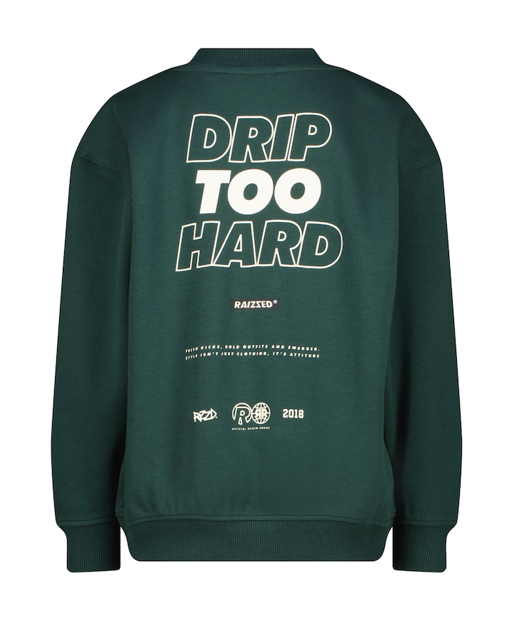Jongens sweater groen