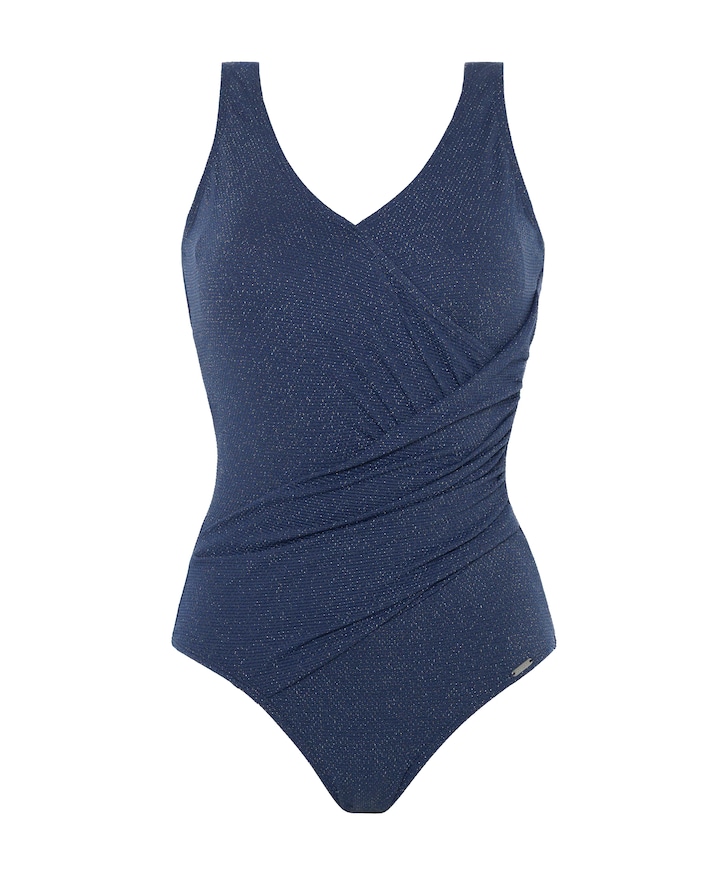 Dames badpak blauw