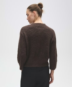 Dames vest bruin