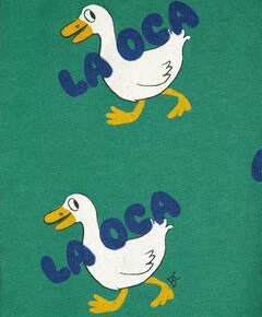 La Oca all over joggings broek groen