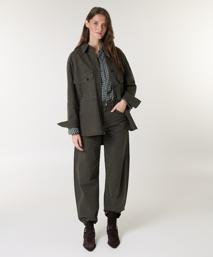 Bouna dames jeans groen
