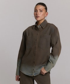 Dames blouse blauw