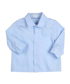 Jongens overhemd blauw