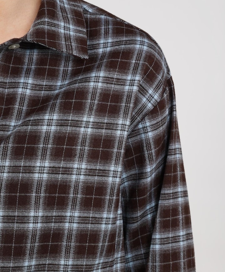 Dames blouse bruin