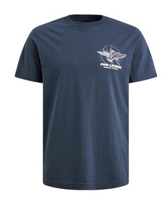 Heren T-shirt blauw