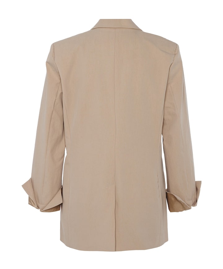 Dames blazer beige