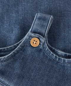 Meisjes jurk blauw