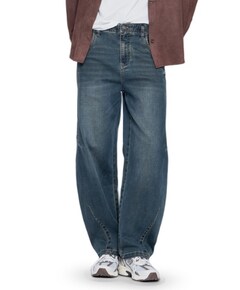Barrel dames jeans blauw
