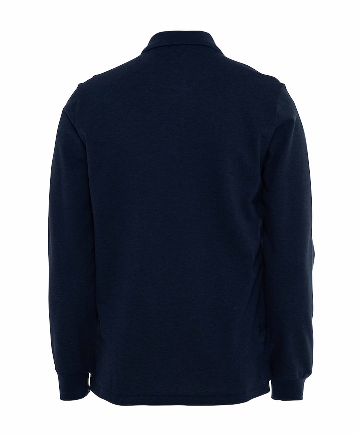 Heren polo blauw