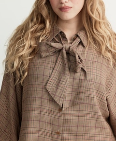 Dames blouse beige