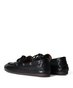 Boat loafer dames instappers zwart