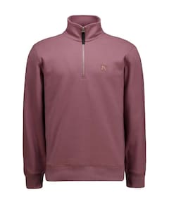 Heren trui met rits roze