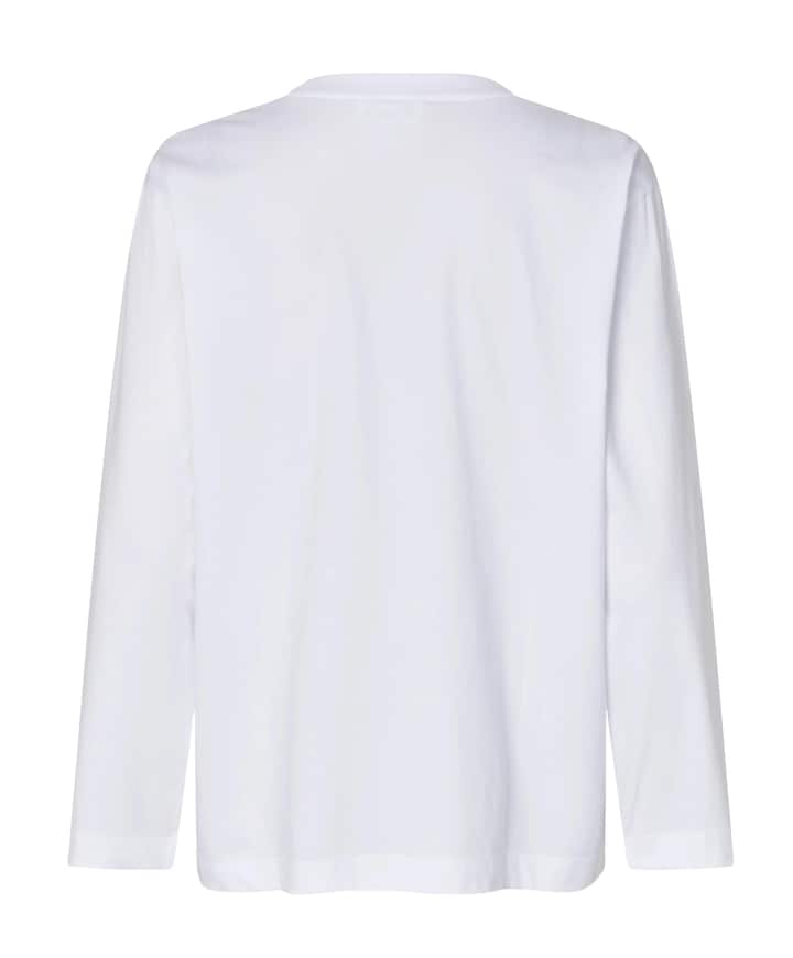 Dames longsleeve wit