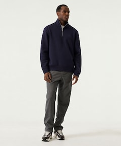 Heren sweater blauw