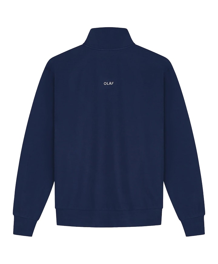 Heren sweater blauw