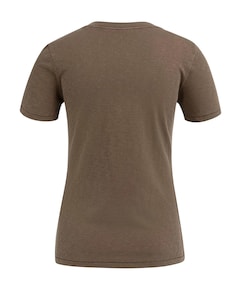 Dames T-shirt bruin