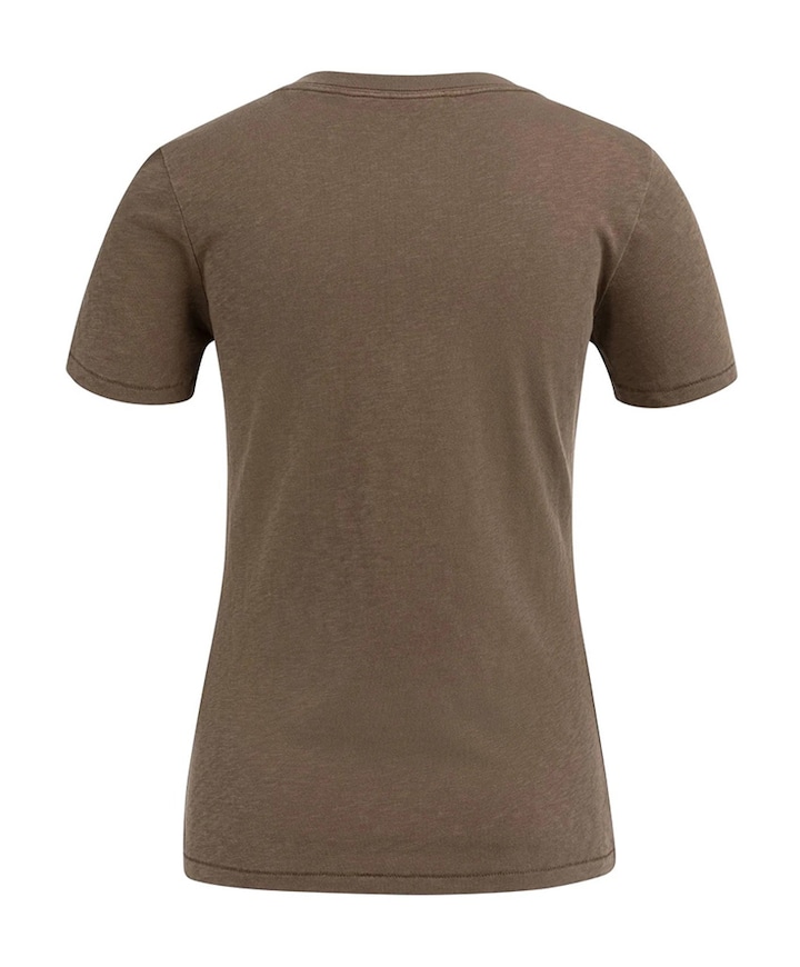 Dames T-shirt bruin
