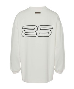 Heren longsleeve ecru