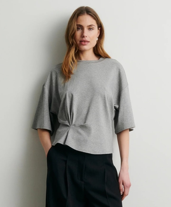 Dames T-shirt grijs