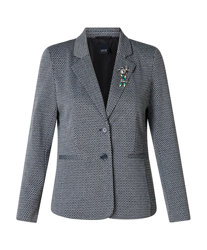 Dames blazer zwart