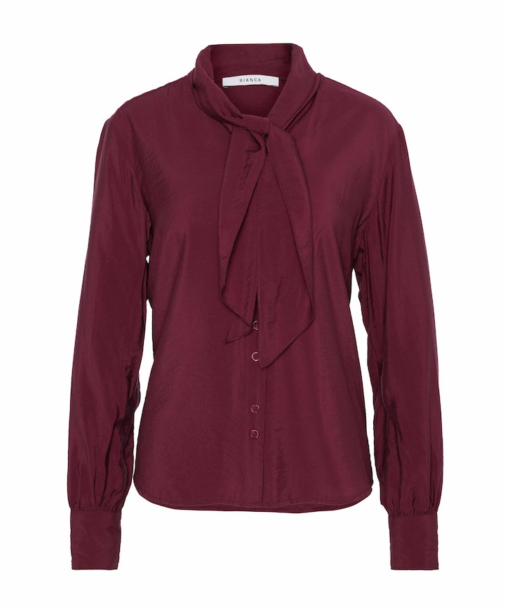 Dames blouse bordeaux