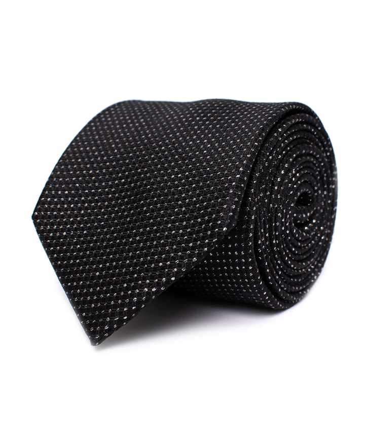 Heren stropdas zwart