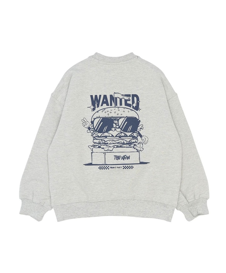 Jongens sweater grijs