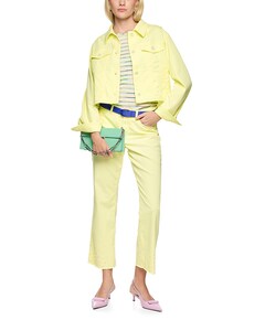 Dames spijkerjas  geel