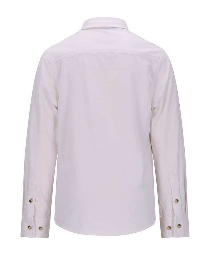 Jongens overhemd lange mouw wit