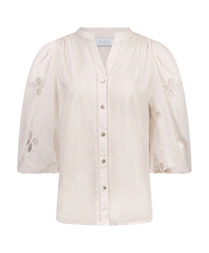 Dames blouse ecru