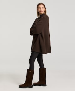 Dames vest bruin