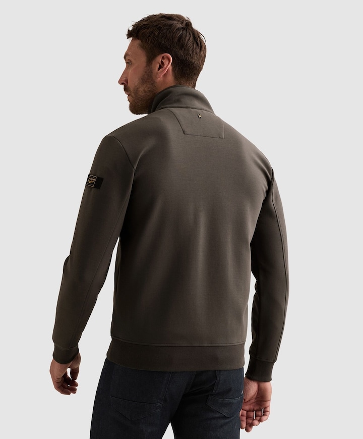 Heren vest grijs