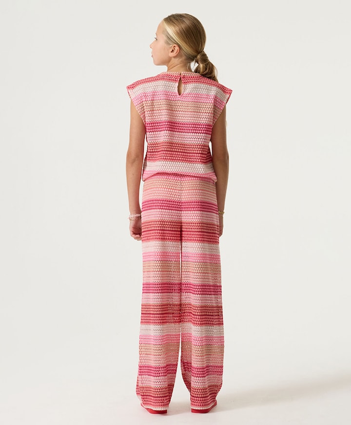 P262721 meisjes broek oranje