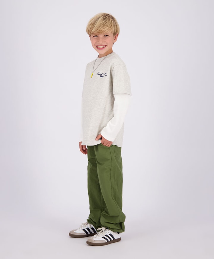 Jongens T-shirt ecru