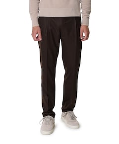Retrolong heren pantalon bruin