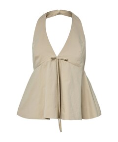 Dames top beige