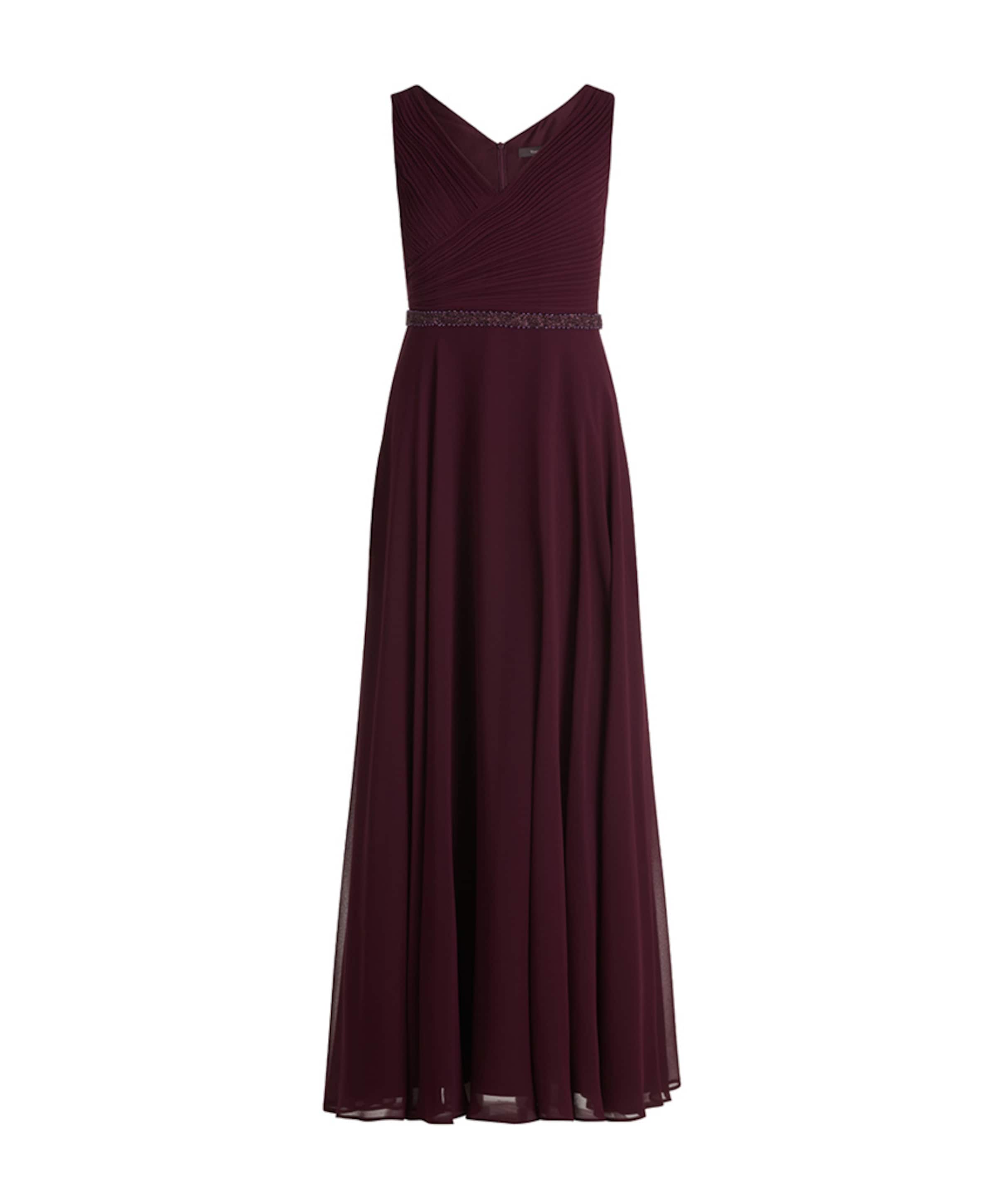 Dames jurk bordeaux