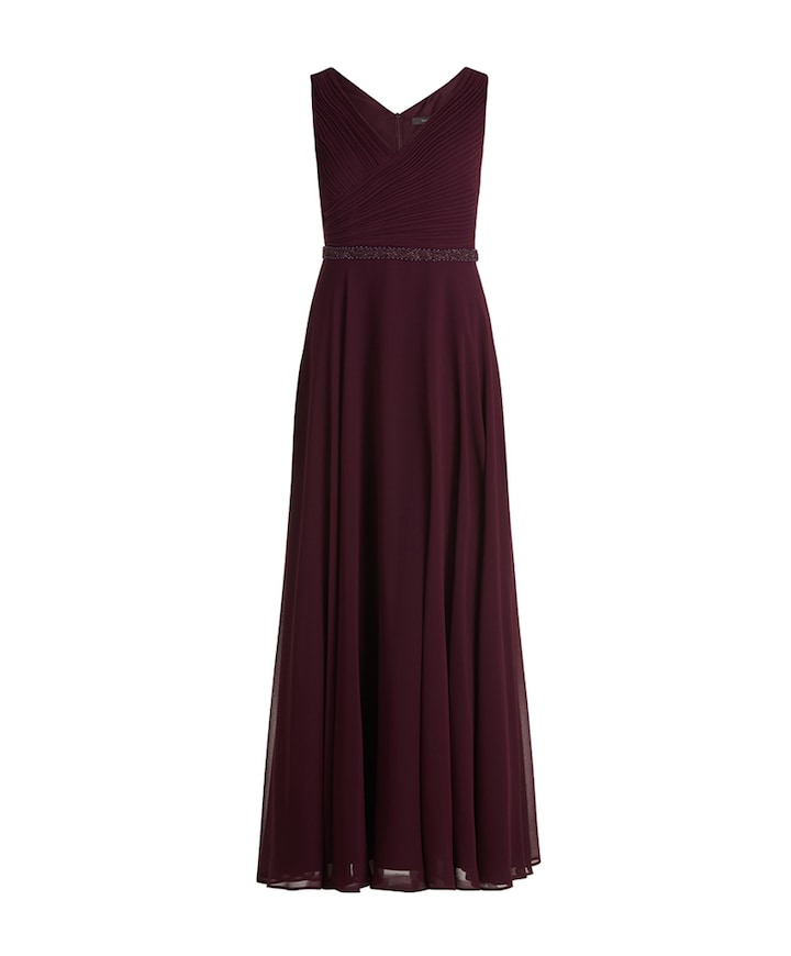 Dames jurk bordeaux