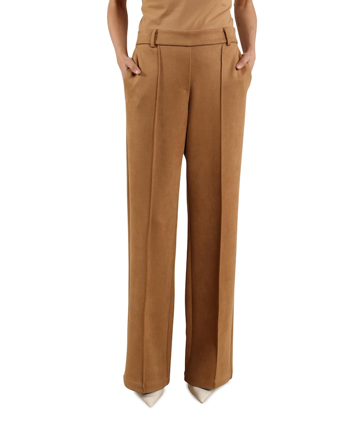 Jill Scuba broek bruin